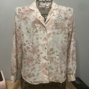Alfred Dunner floral blouse